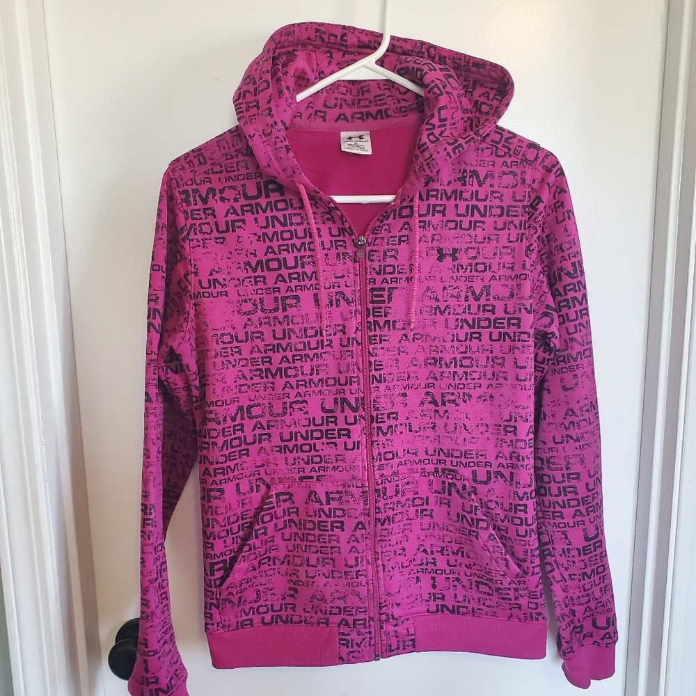 Under Armour Graffiti Zip Up Hoodie